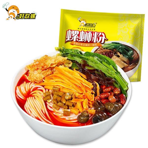 螺蛳粉 螺狮粉 螺丝粉 好欢螺 好欢螺螺蛳粉经典原味加量版400 克- Weee!