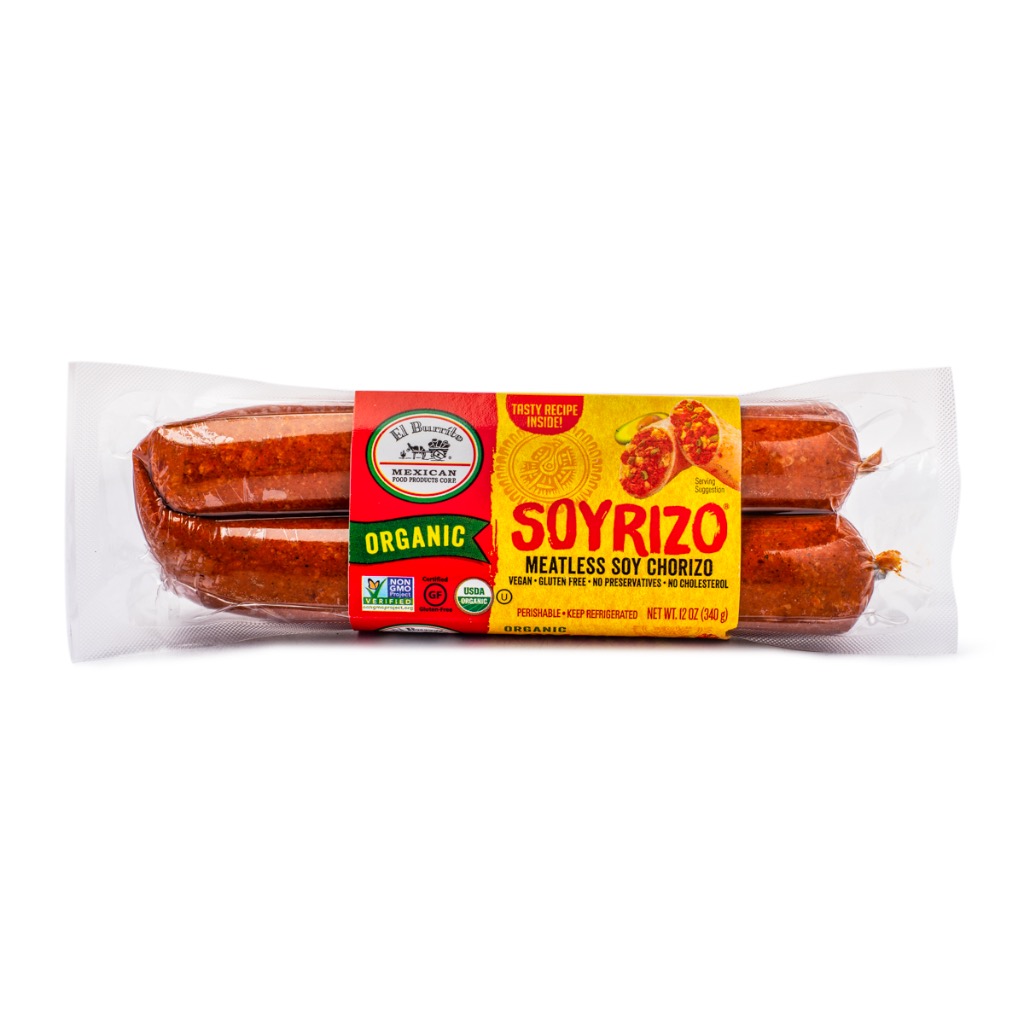 Weee! El Burrito Organic Soyrizo Meatless Chorizo