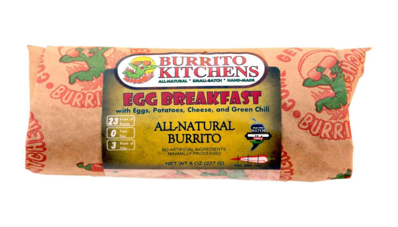 Burrito Kitchens Egg Breakfast Burrito Weee!