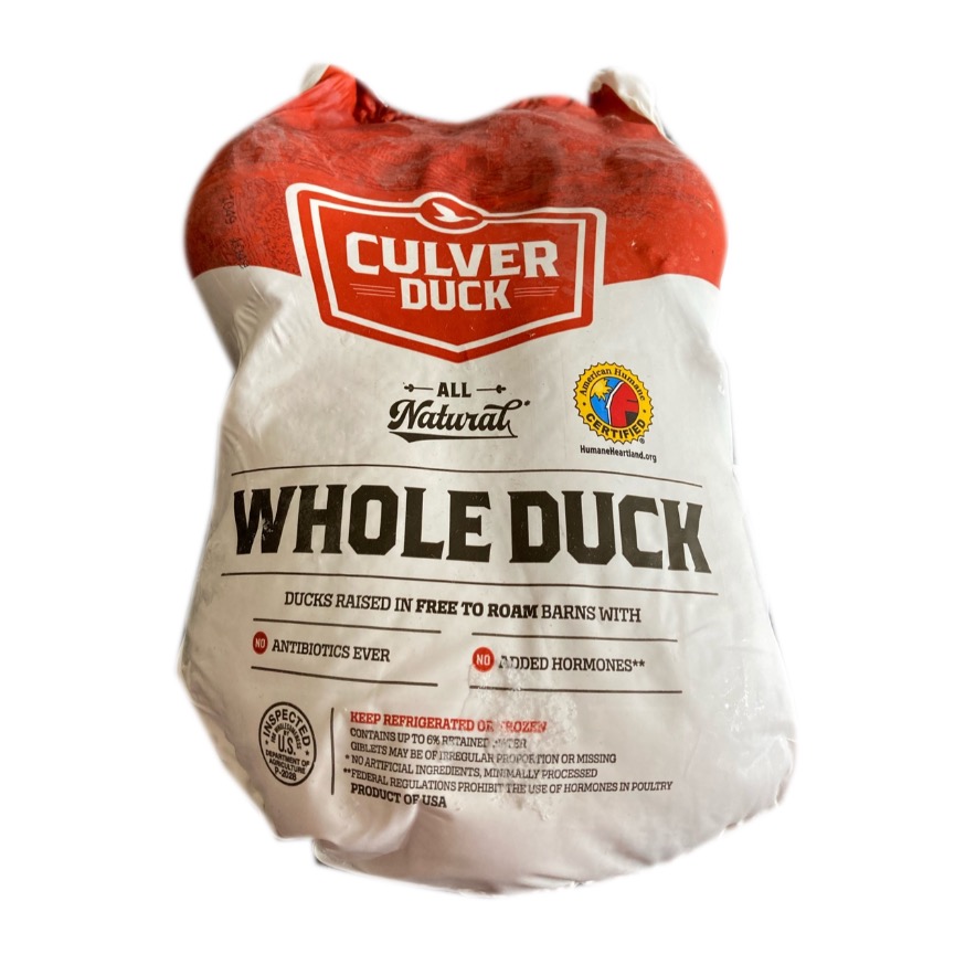 Weee! Culver Duck "Quack on a Rack" Whole Duck, Frozen