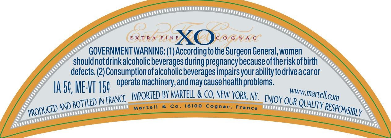 マーテル XO コニャック ブランデー 750ml 40% - Weee!