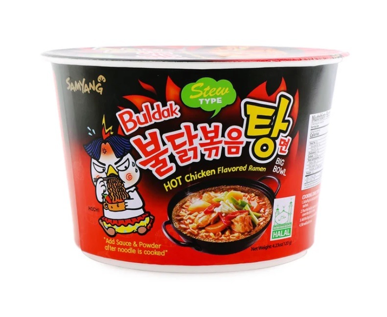 Weee! SAMYANG Buldak Hot Chicken Flavor Ramen Stew Style Big Bowl