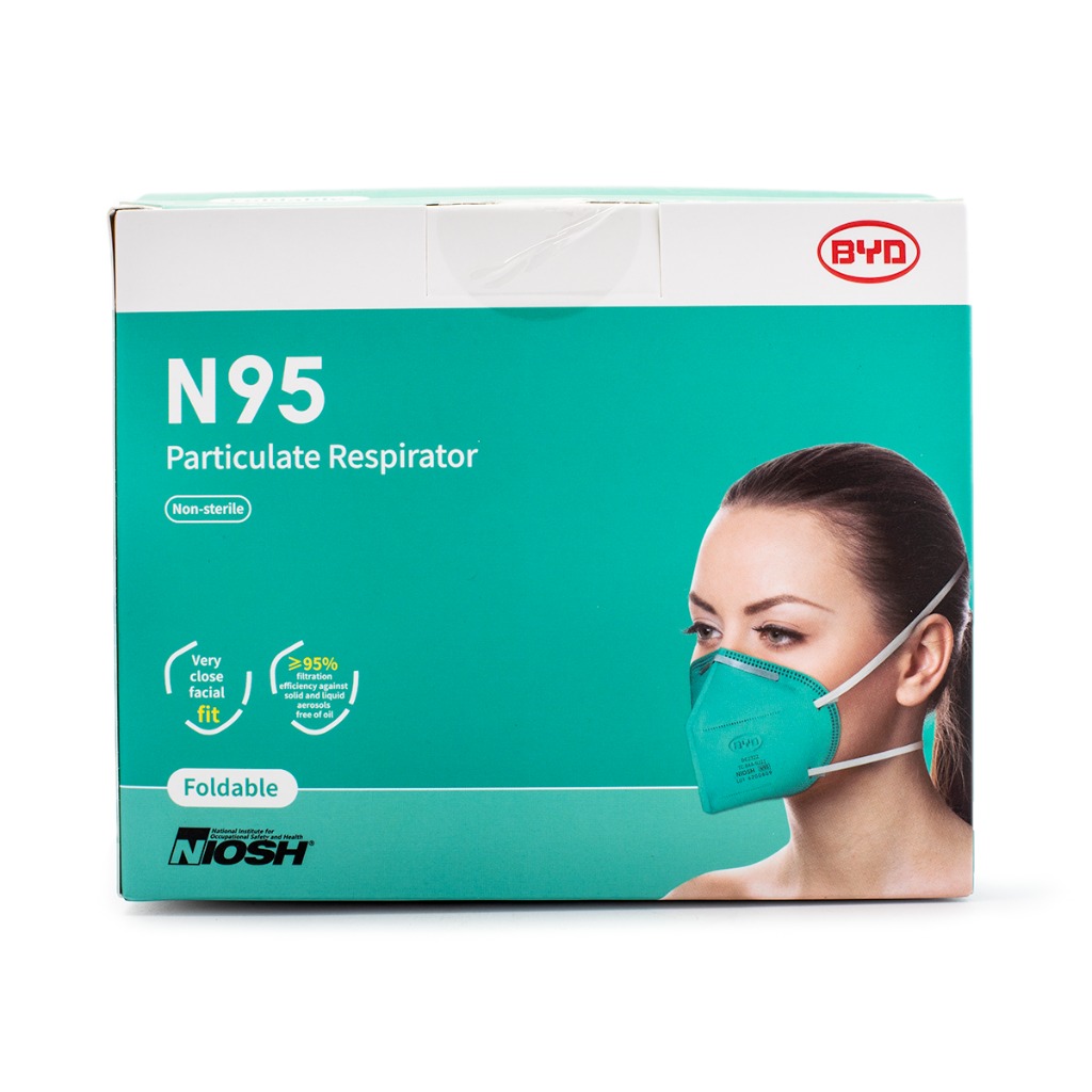 Weee! BYD Care N95 Particulate Respirator Masks 20pcs Individually