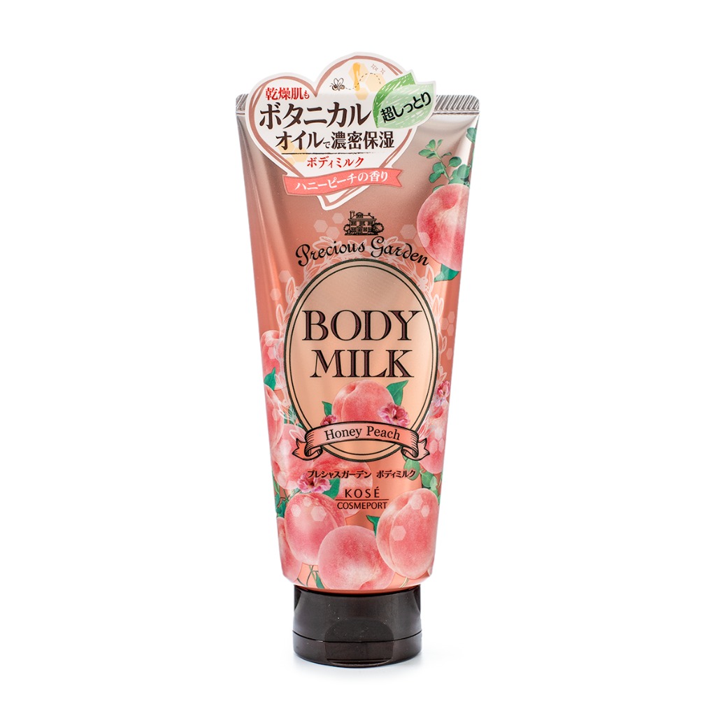 Weee! KOSE Precious Garden Body Milk Honey Peach