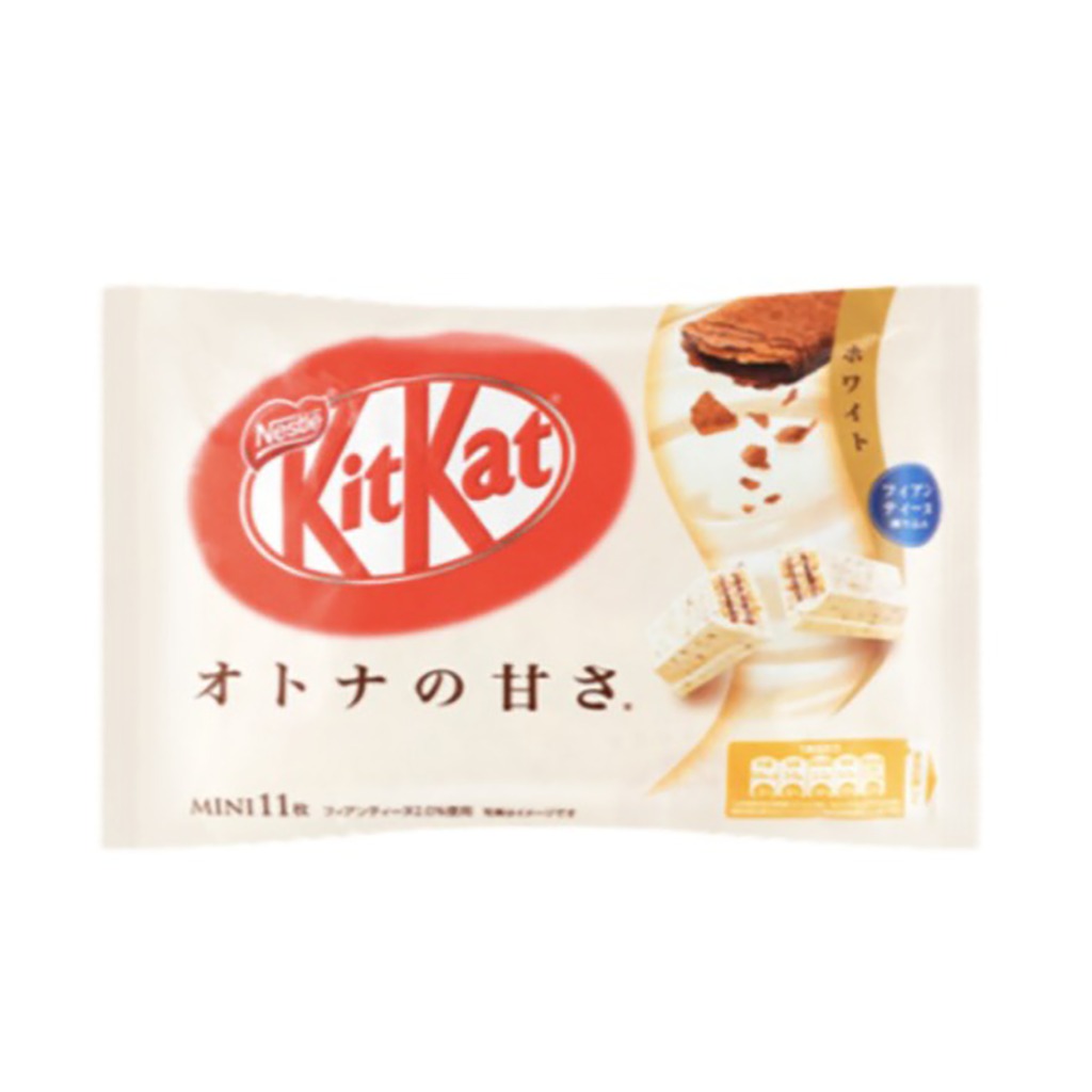 ネスレ キットカット ミニ オトナの甘さ ホワイト（11枚入り） - Weee!